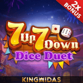 Dice Duet cards title on Arcade game app
